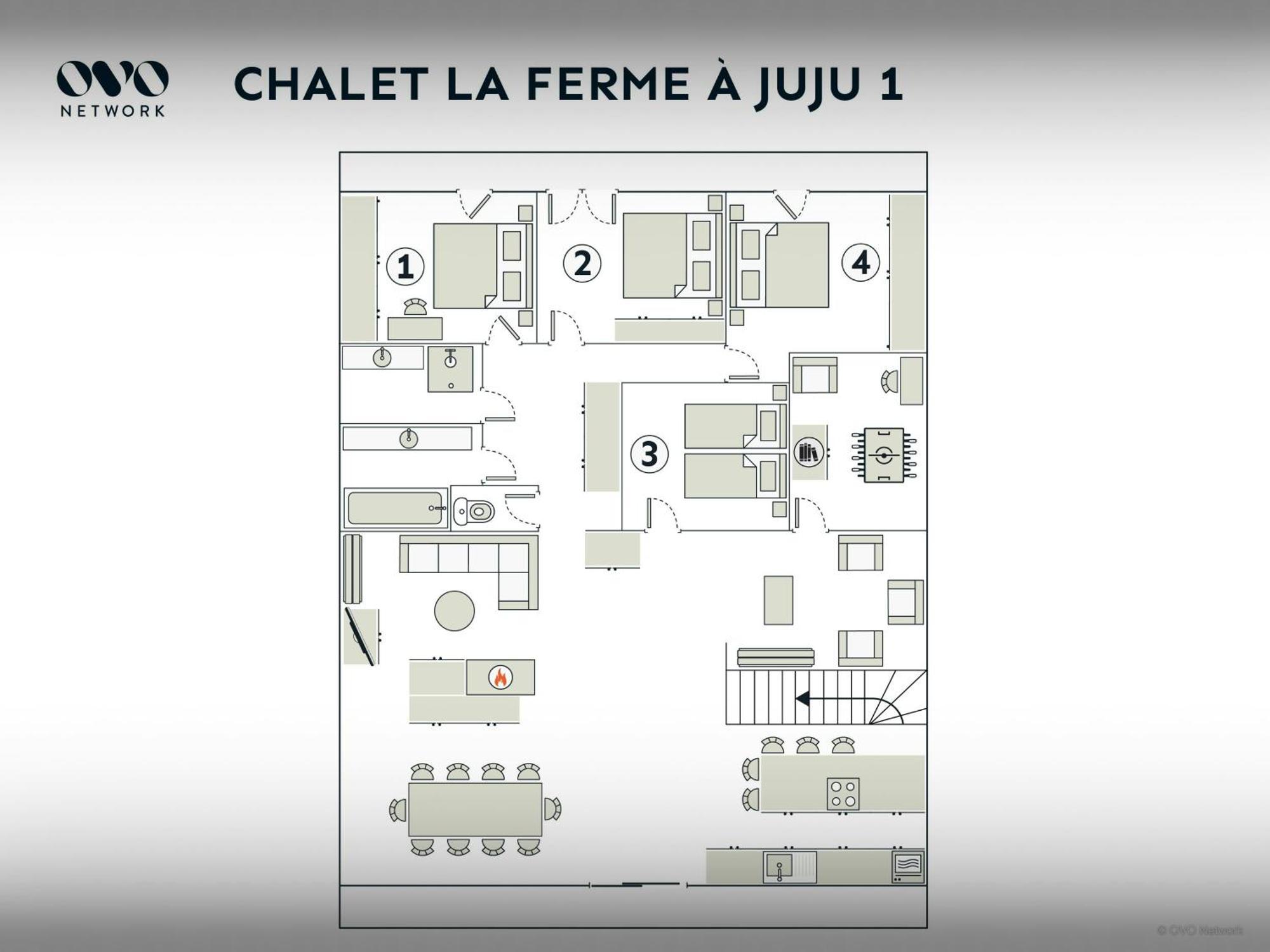 ラ・クリュサ La Ferme A Juju - Ovo Networkヴィラ エクステリア 写真